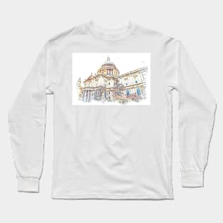 St Paul's Cathedral, London Long Sleeve T-Shirt